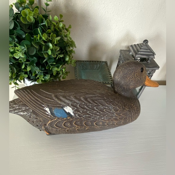 VINTAGE " FLAMBEAU " 16.5" HARD PLASTIC MALLARD HEN DUCK DECOY HUNTING - Picture 6 of 6